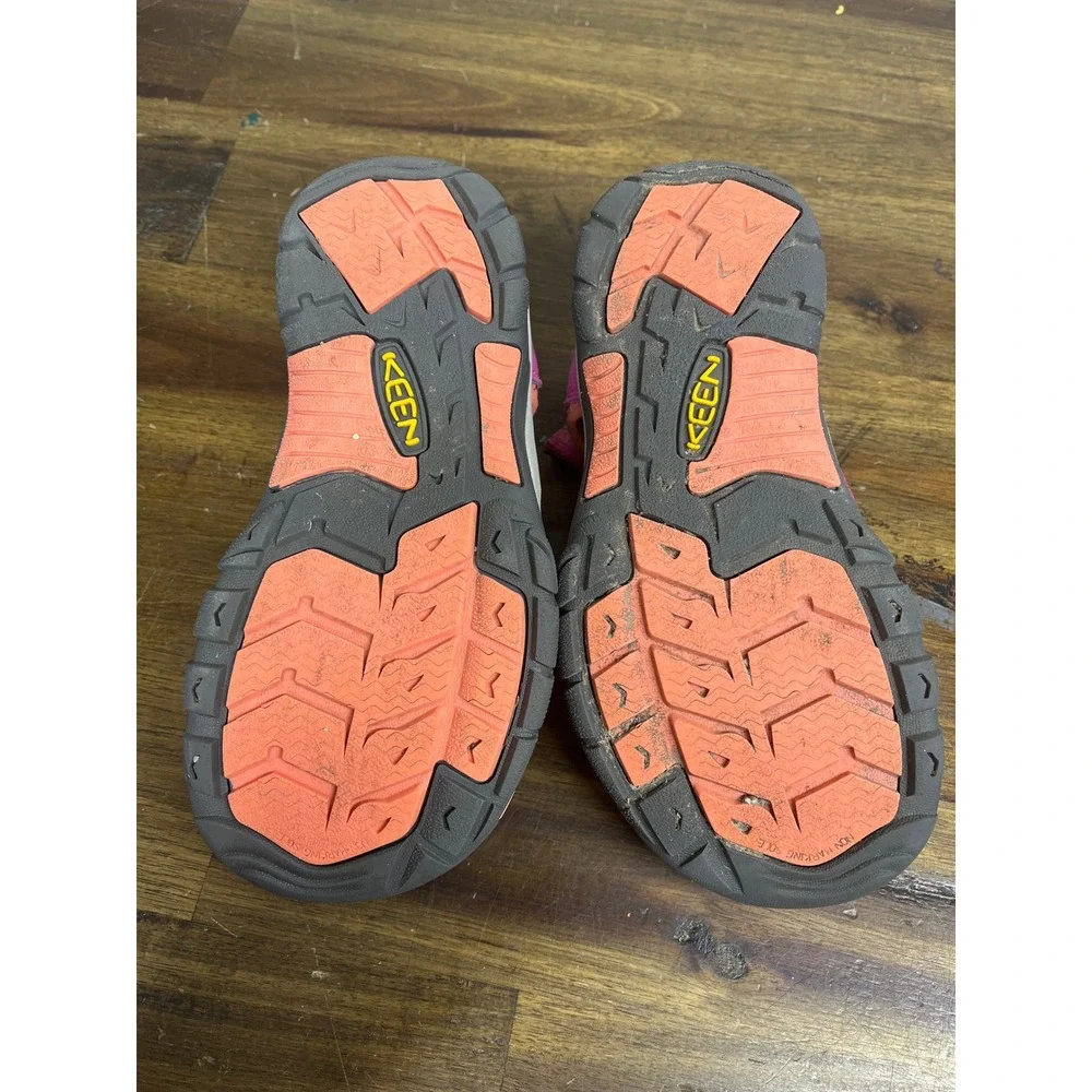 Keen Newport H2 Kids Water Sandals Pink Orange Size 2 1014267 Hiking Shoes
